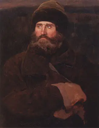 Ivan Petrov : portrait de paysan - Viktor Vasnetsov