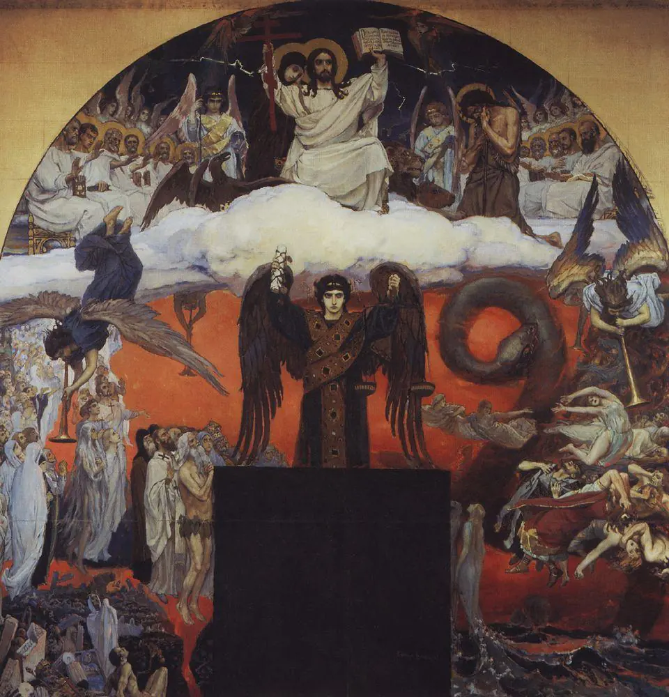 Le Jugement dernier : composition de Kyiv - Viktor Vasnetsov
