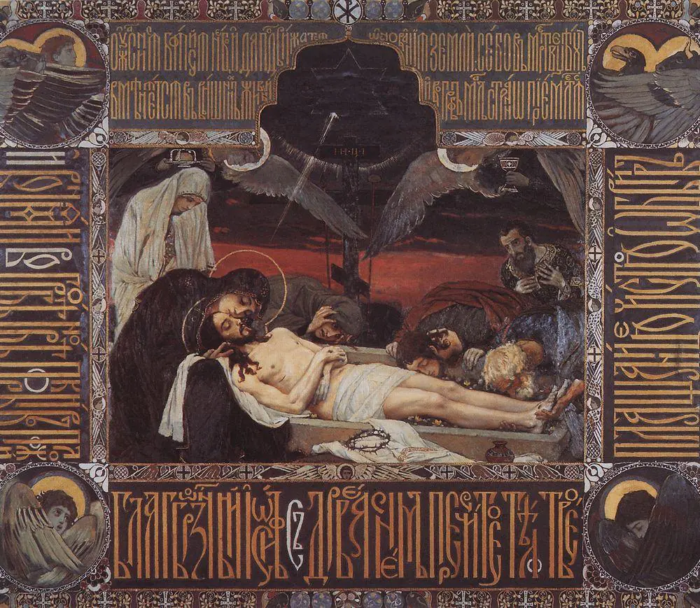 Le Linceul du Christ - Viktor Vasnetsov