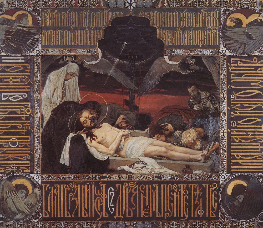 Le Linceul du Christ - Viktor Vasnetsov