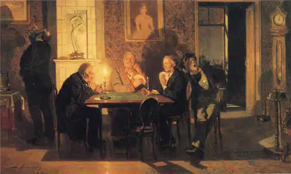 La Partie de préférence - Viktor Vasnetsov