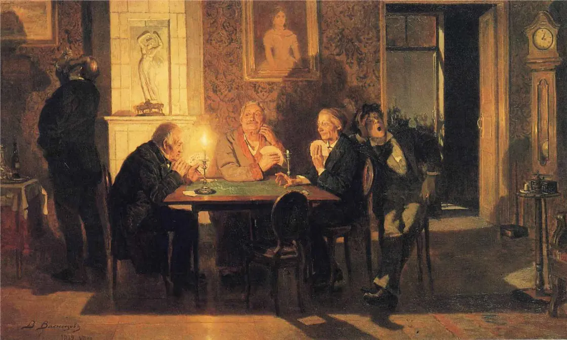 La Partie de préférence - Viktor Vasnetsov