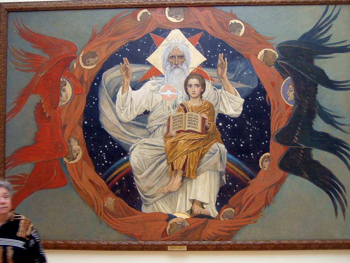 La Paternité divine - Viktor Vasnetsov