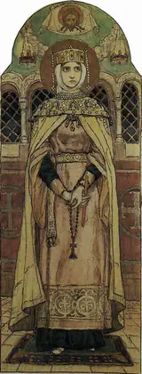 La Princesse Eudoxie - Viktor Vasnetsov