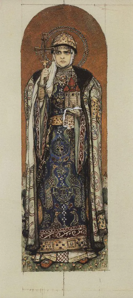 La Princesse Olga - Viktor Vasnetsov