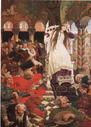 La Princesse qui ne sourit pas - Viktor Vasnetsov