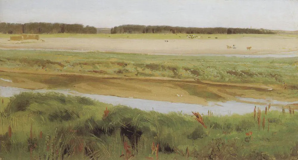 La Rivière Viatka - Viktor Vasnetsov