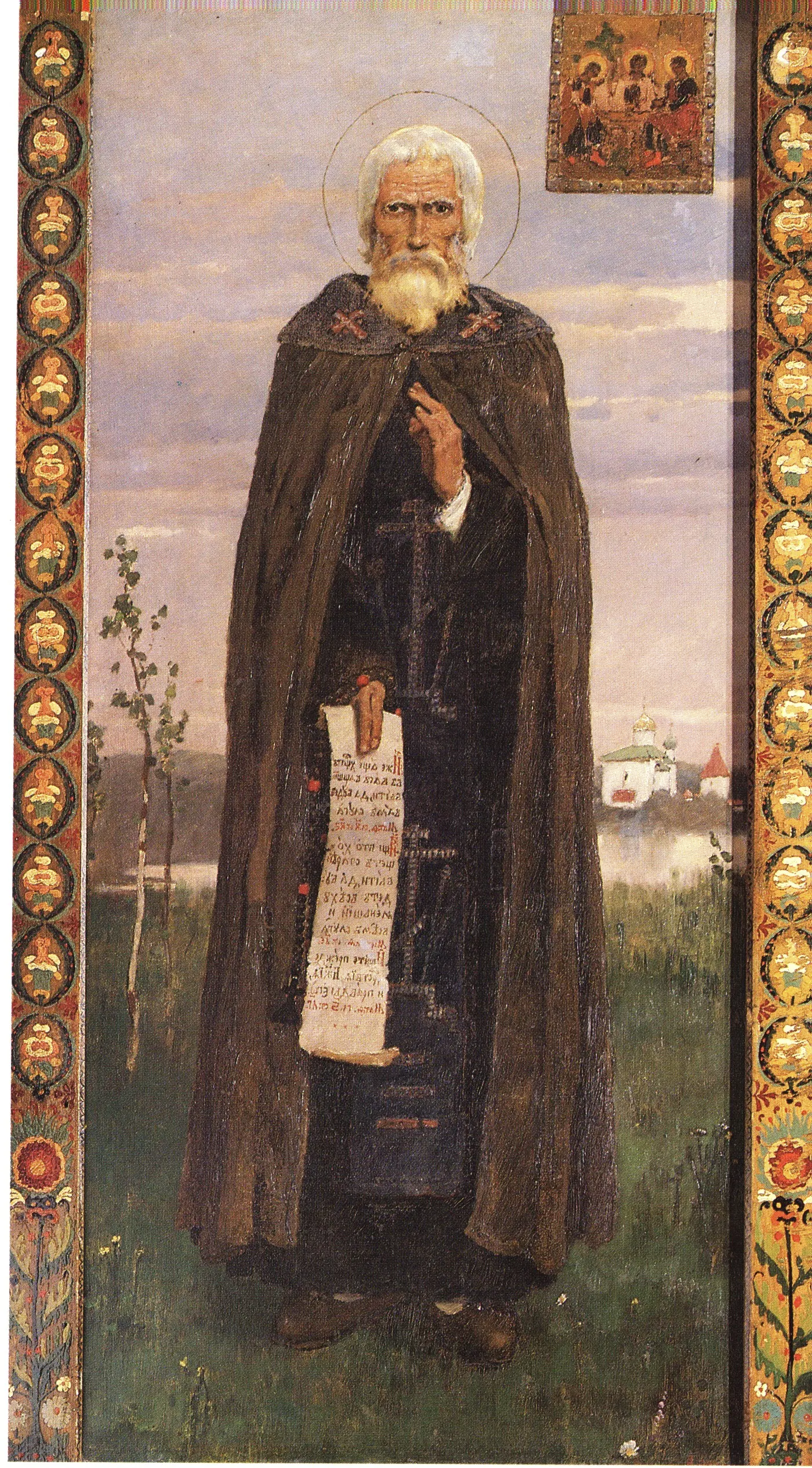 Saint Serge de Radonège - Viktor Vasnetsov