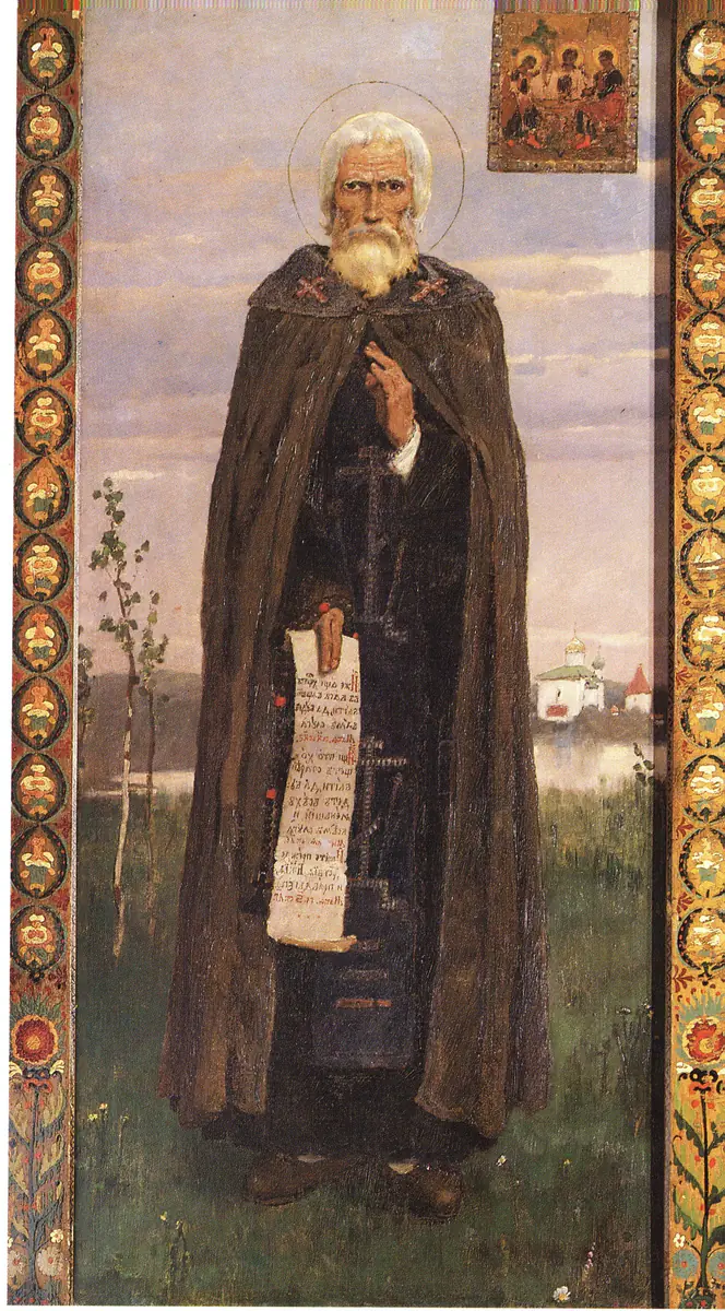 Saint Serge de Radonège - Viktor Vasnetsov