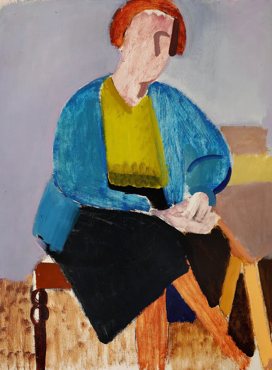 Portrait d'Yrsa. - Vilhelm Lundstrøm