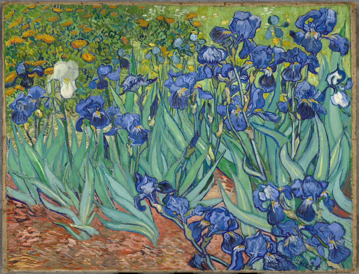 איריס - Vincent van Gogh