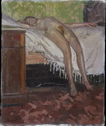 Nu allongé — Thin Adeline - Walter Sickert