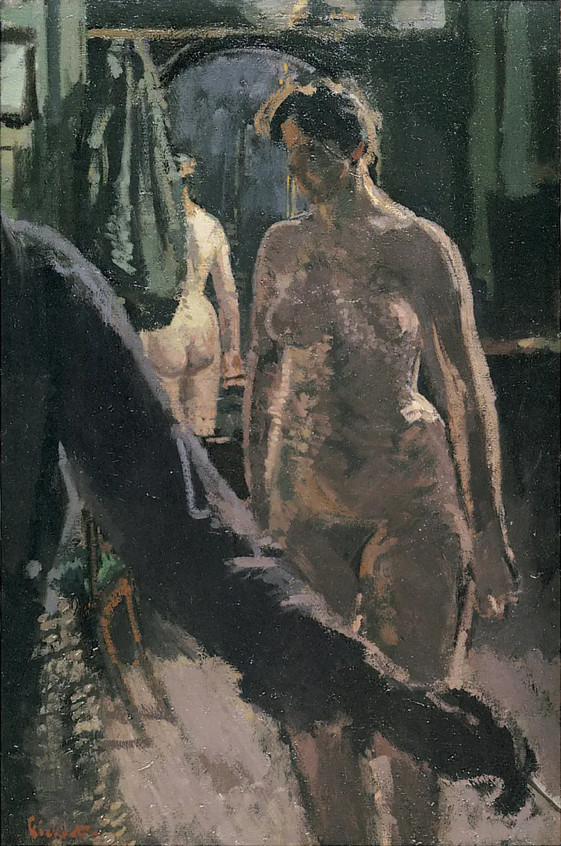 Nu debout en pose - Walter Sickert