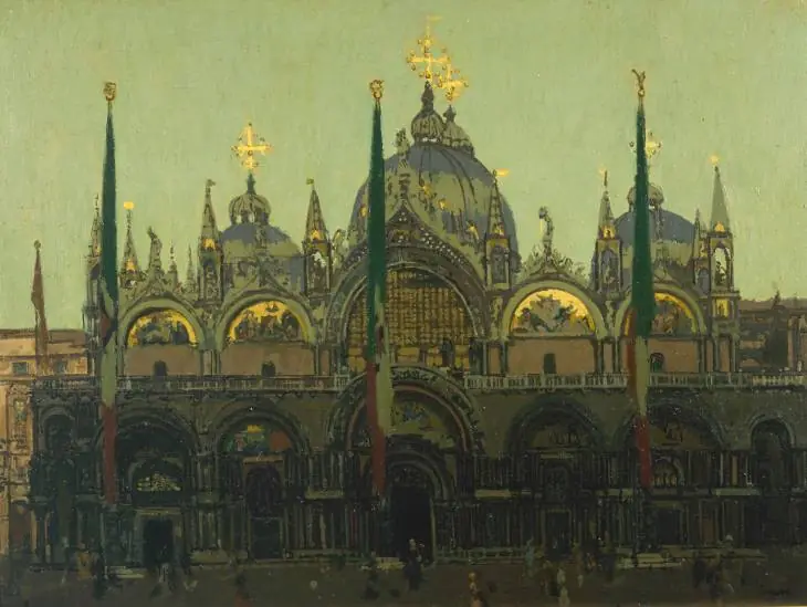 Saint-Marc, Venise - Walter Sickert