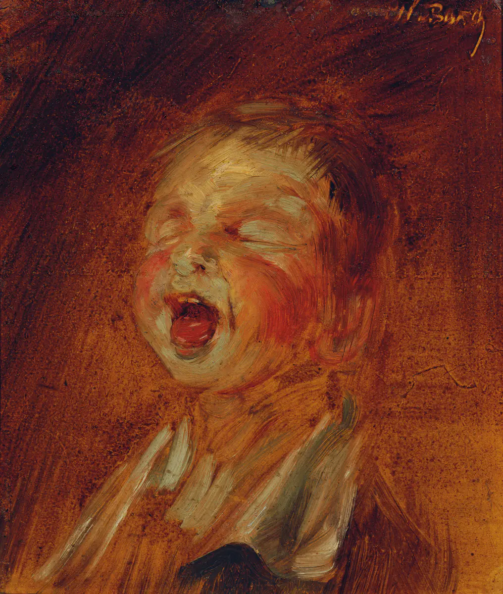 Garçon qui crie - Wilhelm Busch