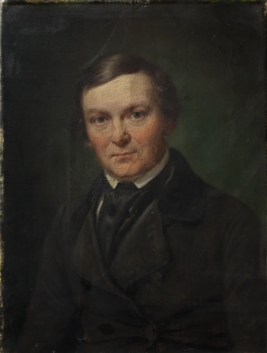 L'architecte Gottlieb Bindesbøll - Wilhelm Marstrand