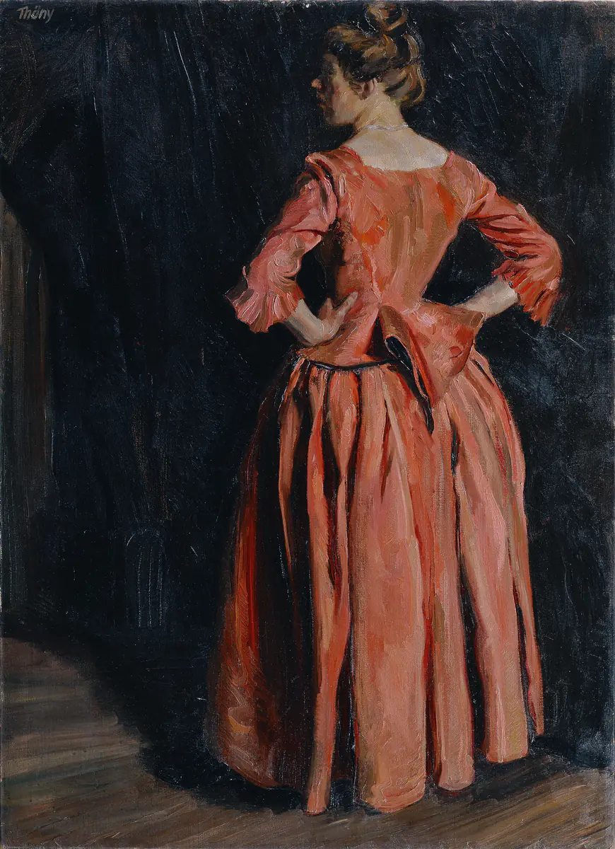 Portrait d'une dame - Wilhelm Thöny
