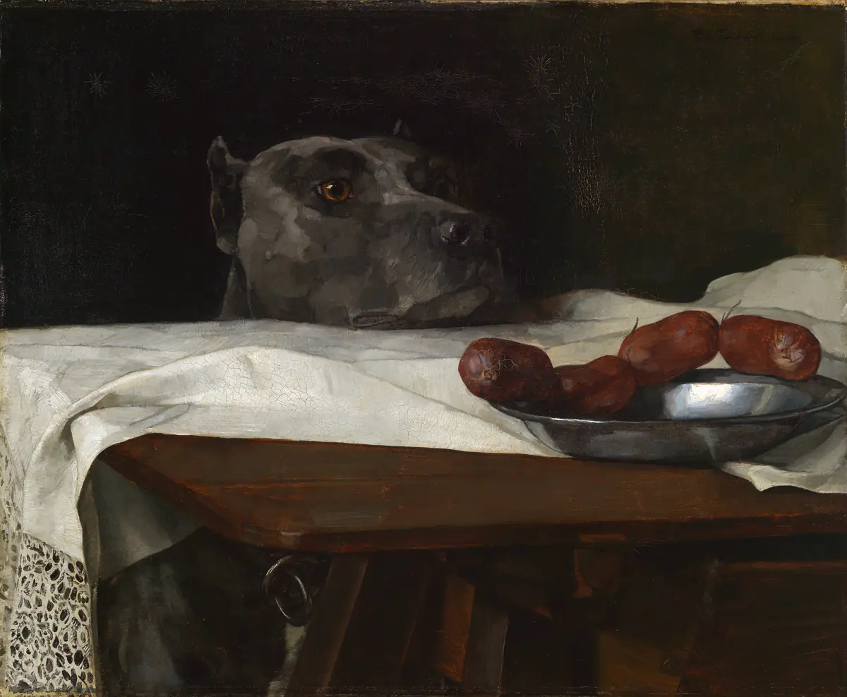 César au Rubicon - Wilhelm Trübner