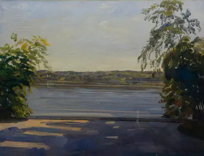 Lac de Starnberg - Wilhelm Trübner