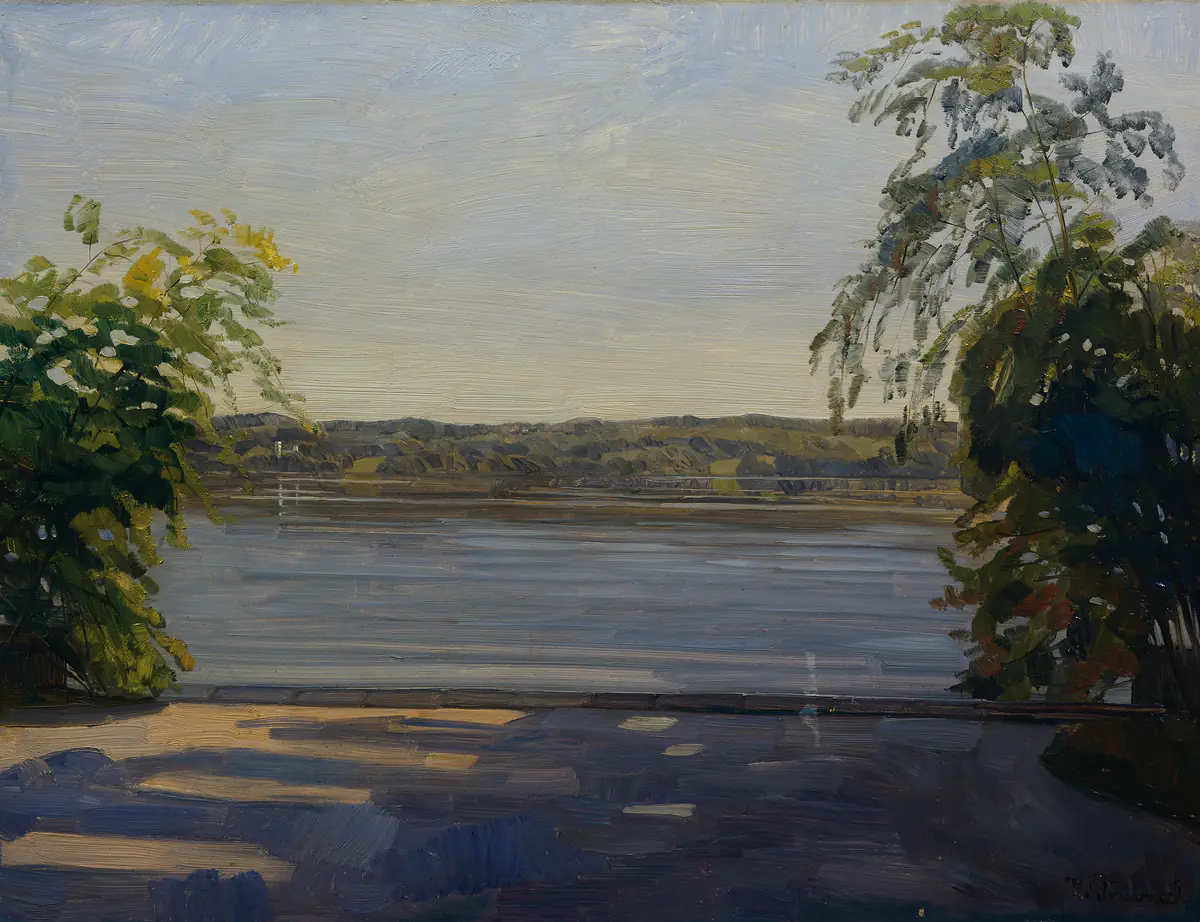 Lac de Starnberg - Wilhelm Trübner