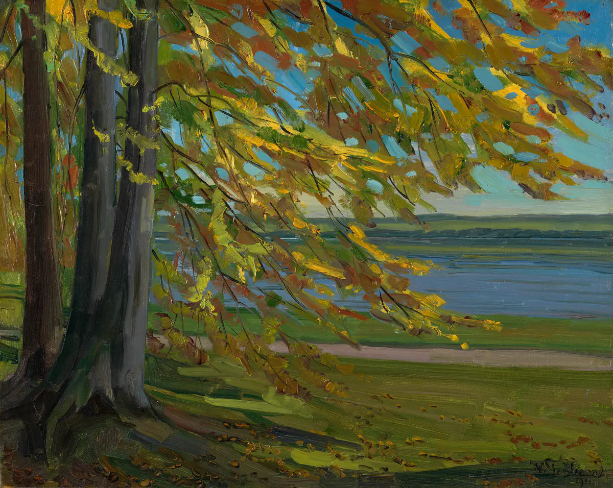 Lac de Starnberger - Wilhelm Trübner