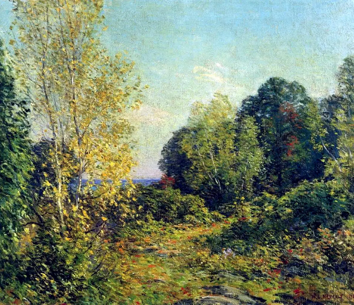 L'automne approche - Willard Metcalf