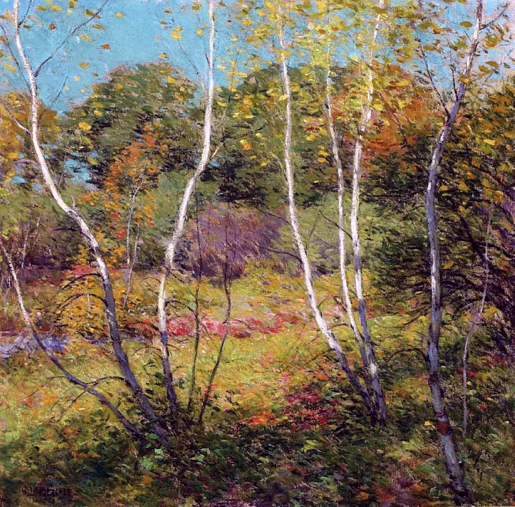 L'été décline - Willard Metcalf