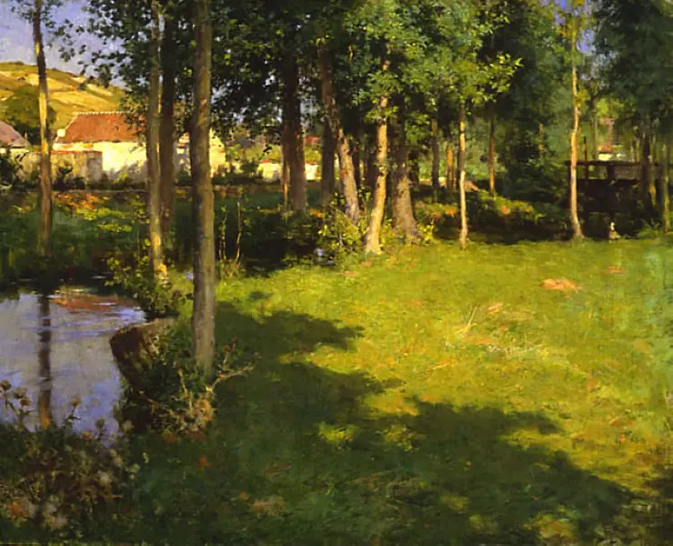 Giverny - Willard Metcalf