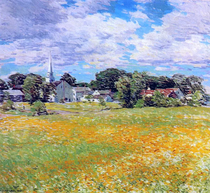 Le temps des boutons d'or - Willard Metcalf