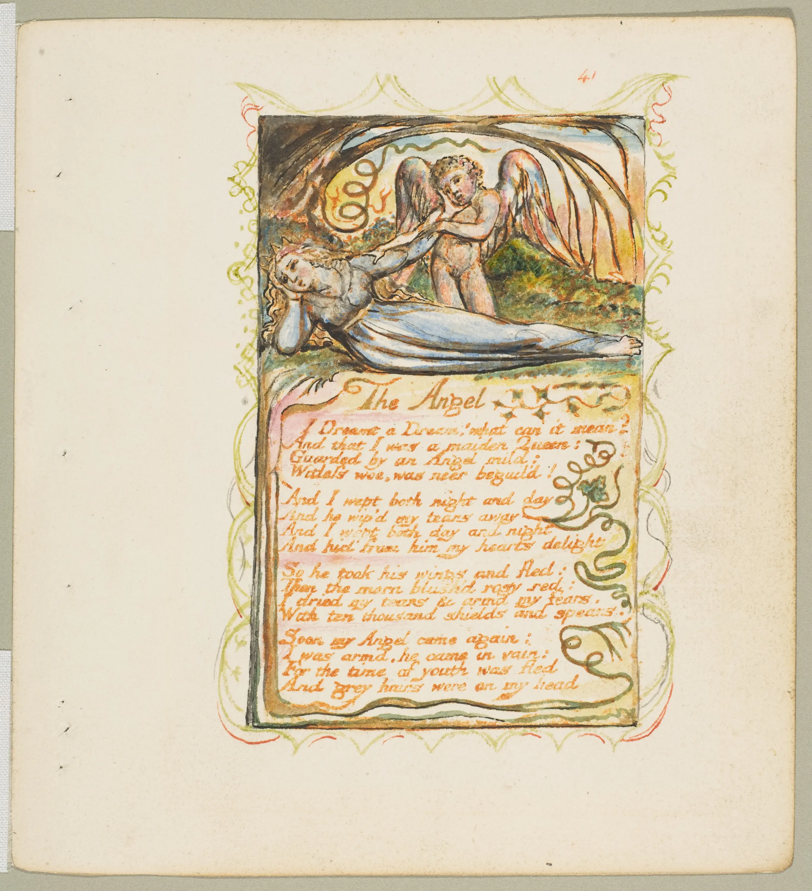 L’Ange - William Blake
