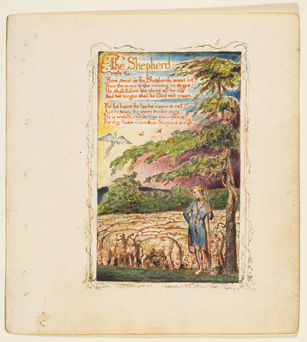 Le Berger - William Blake