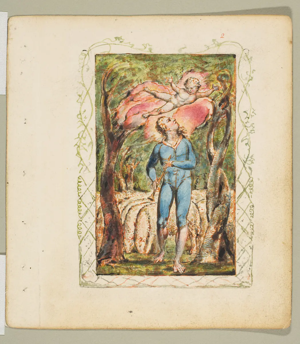 Chants d’innocence : frontispice - William Blake