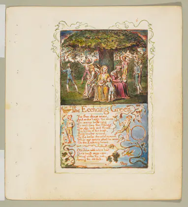 La Prairie aux échos - William Blake