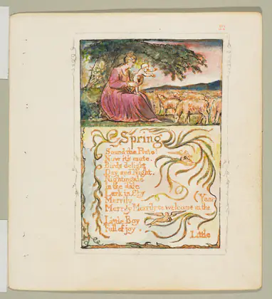 Le Printemps - William Blake
