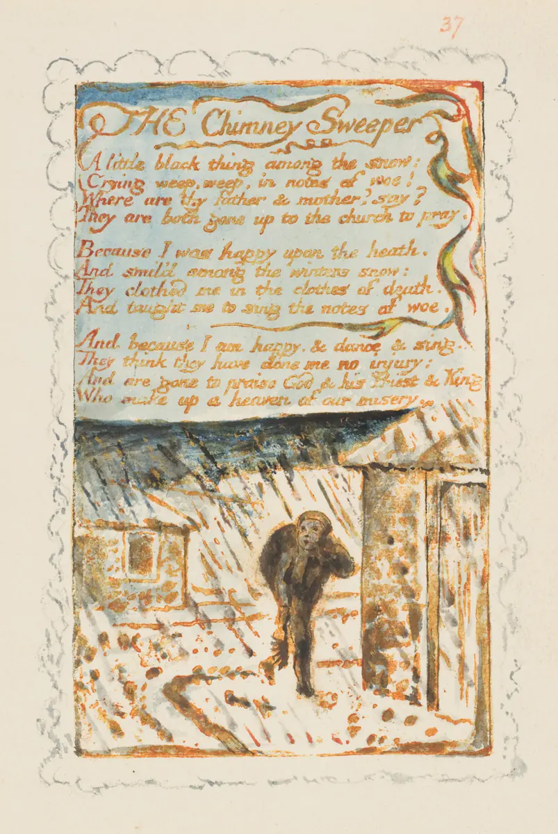 Le Ramoneur : expérience - William Blake