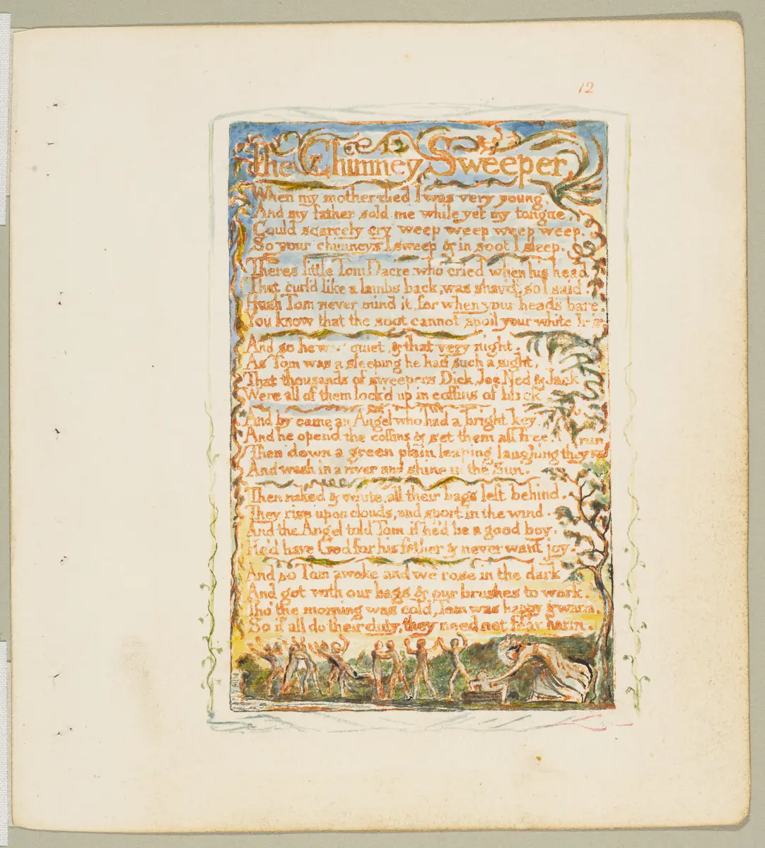 Le Ramoneur : innocence - William Blake