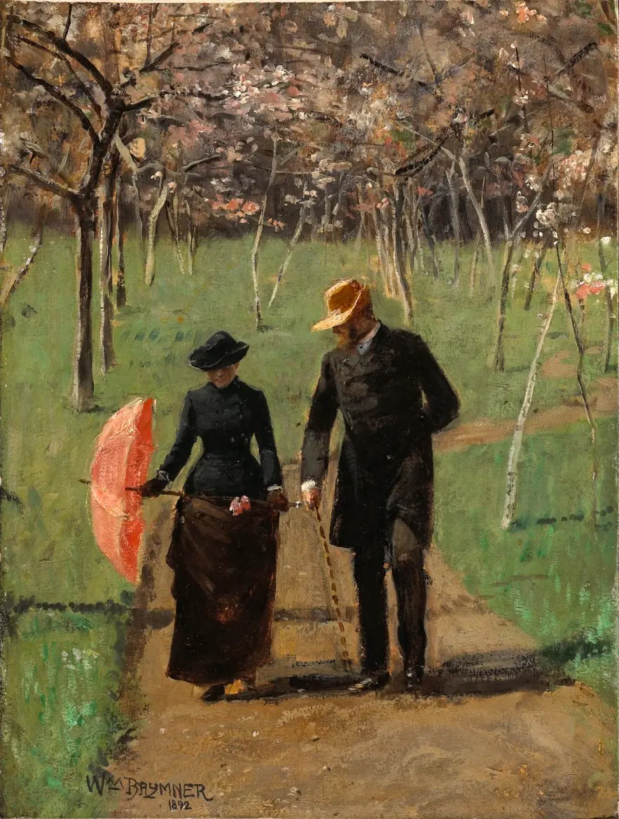 Au verger (printemps) - William Brymner