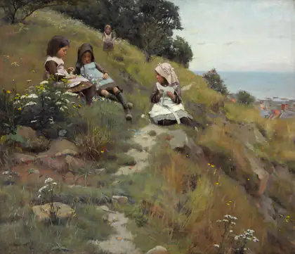 Une gerbe de fleurs - William Brymner