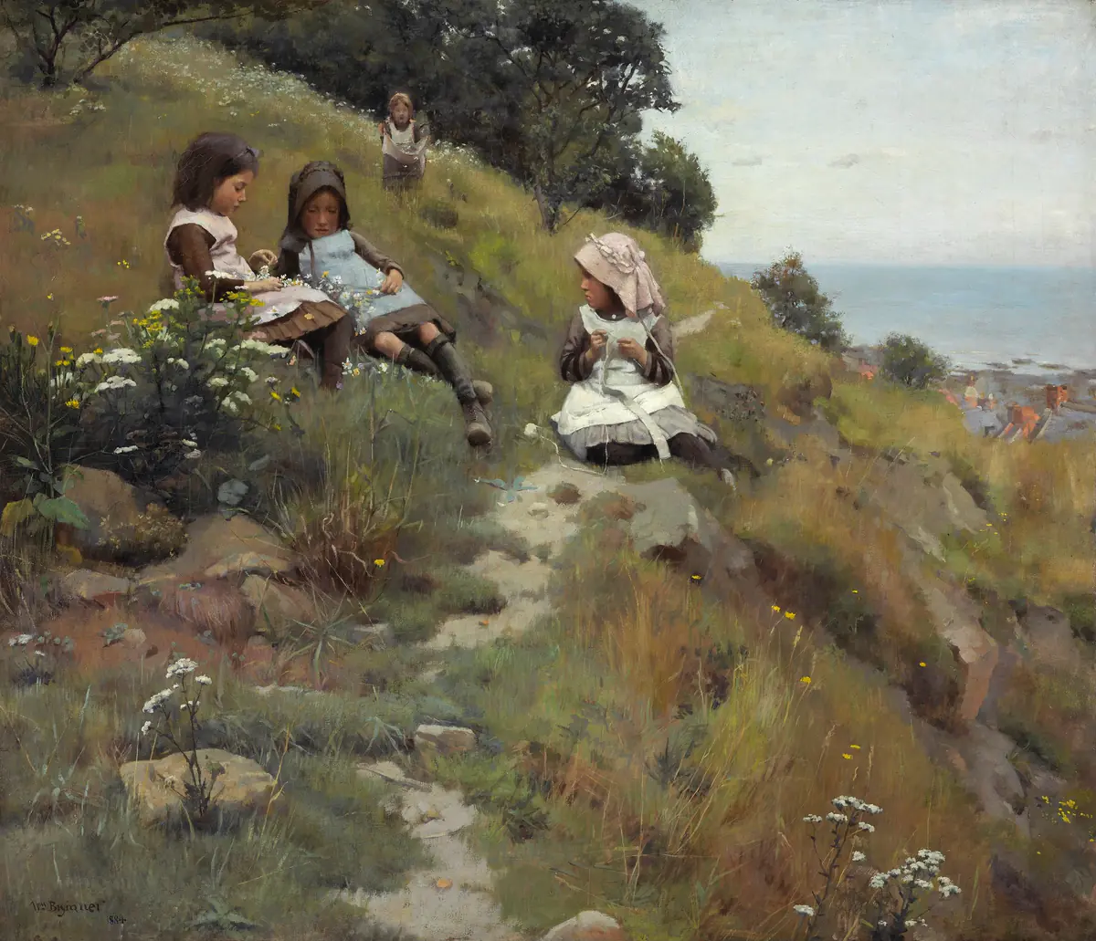 Une gerbe de fleurs - William Brymner