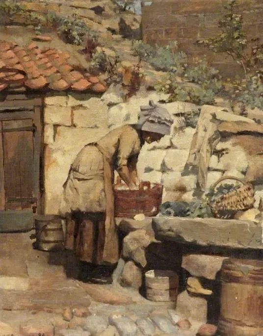 Journée de lavage - William Brymner