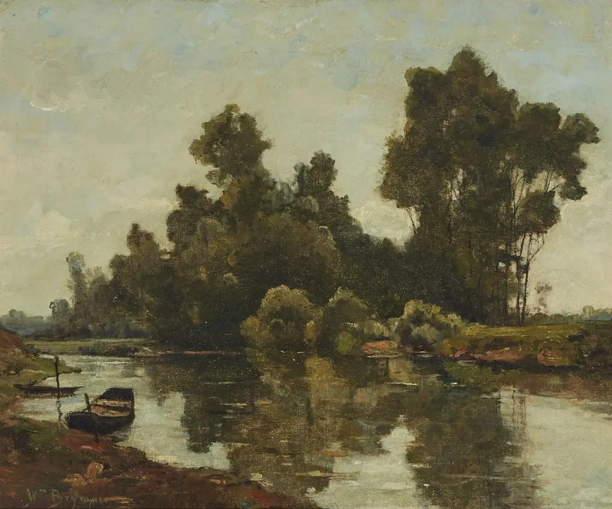 Sur un marigot tranquille - William Brymner