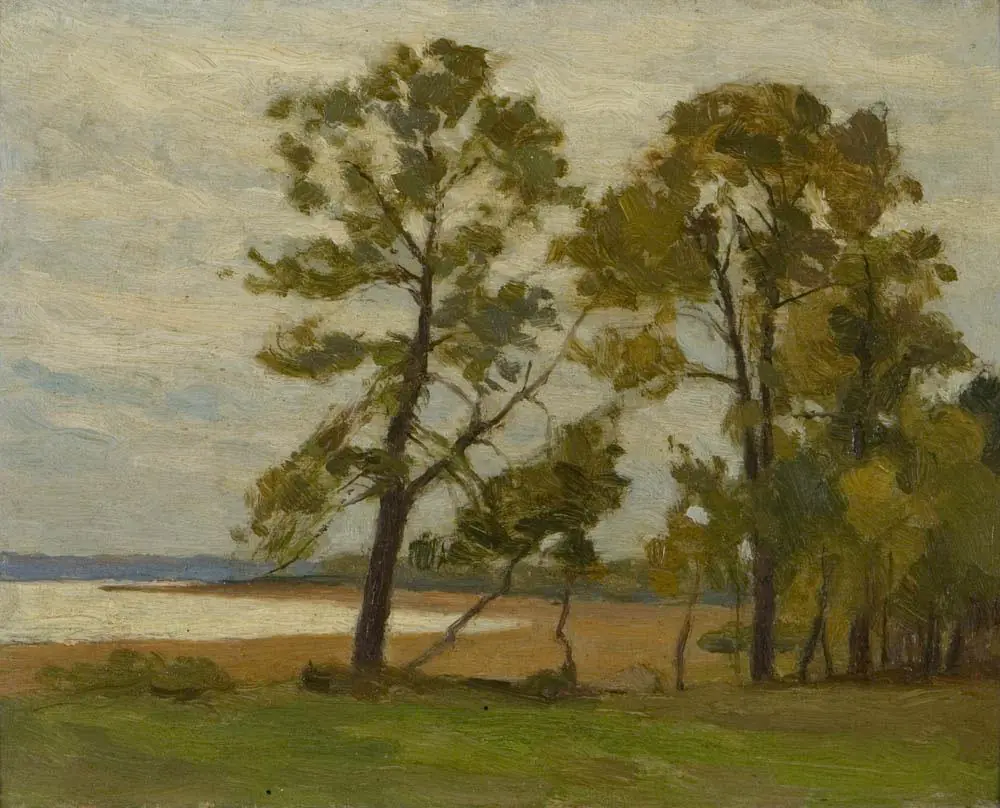 Vue sur le lac - William Brymner