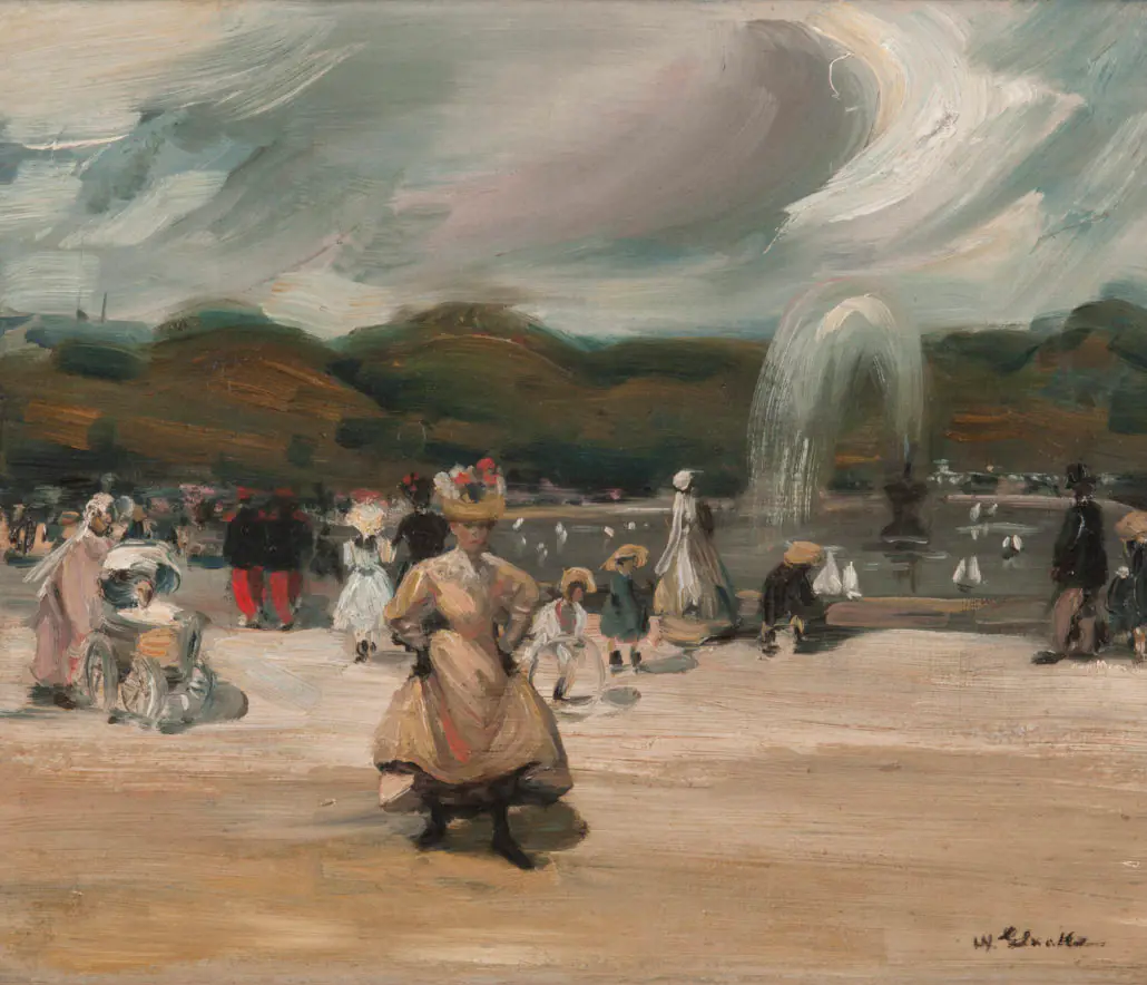 Au Luxembourg - William Glackens