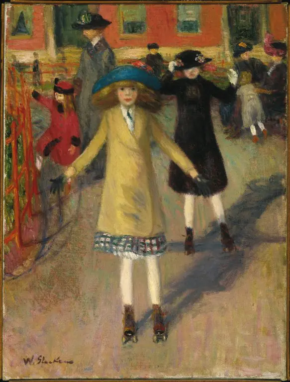 Enfants Roller - William Glackens
