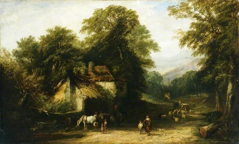 La Forge du Village - William James Müller