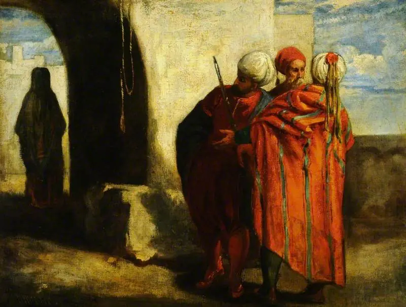 Un groupe persan - William James Müller