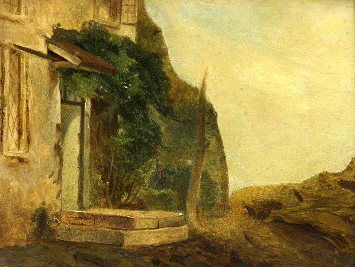 Une porte de chalet - William James Müller