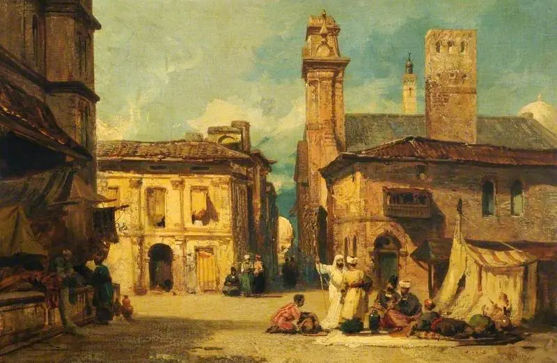 Scène à Alger - William James Müller