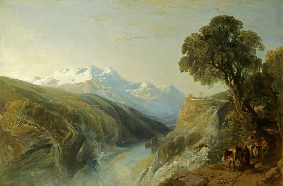 Une scène alpine - William James Müller