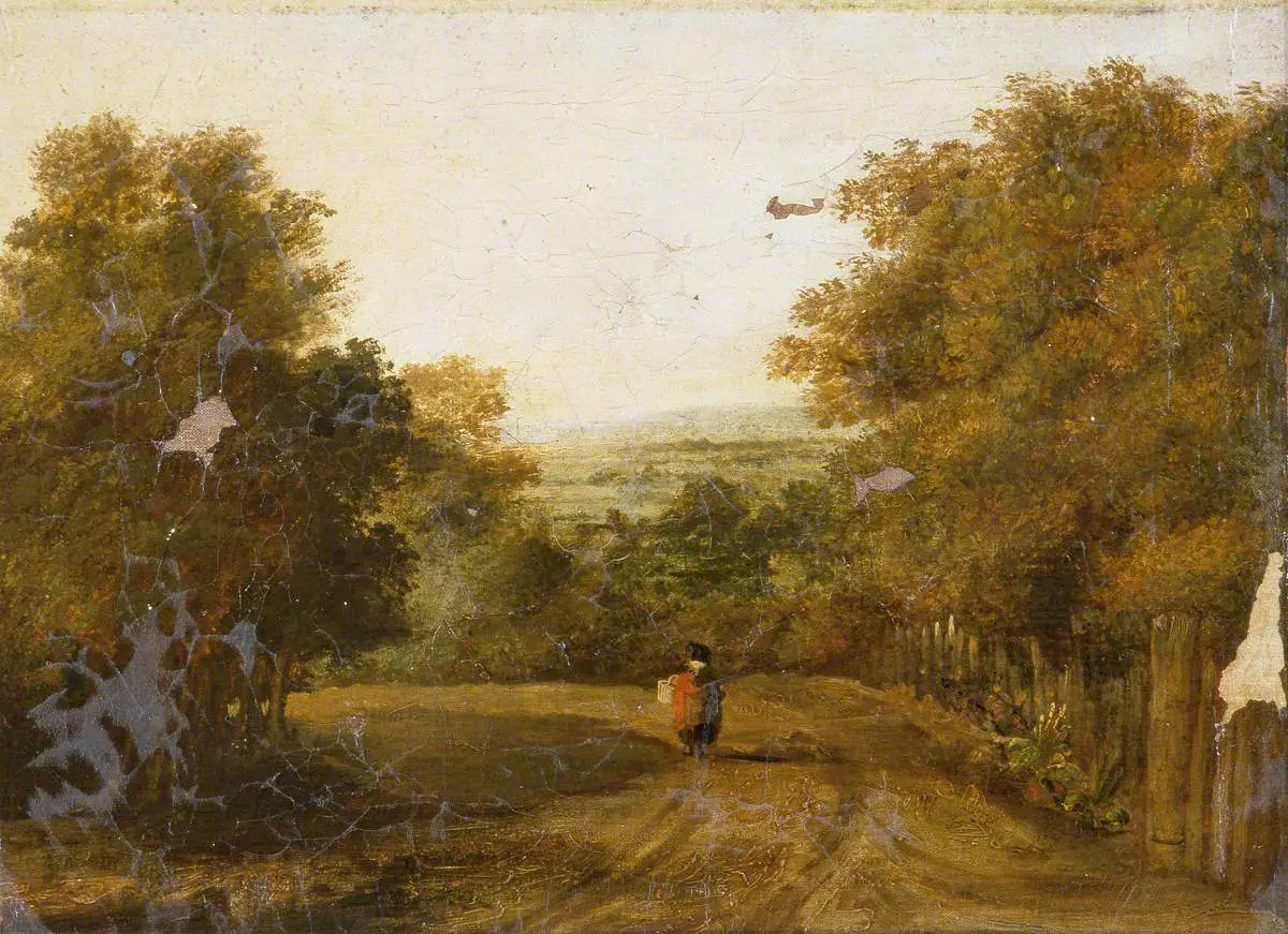 Scène galloise - William James Müller